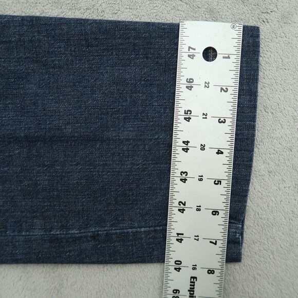 Ralph Lauren Jeans Women's 10 Blue Mid-Rise Newbury Denim Cropped 25.5" Inseam - Picture 5 of 14